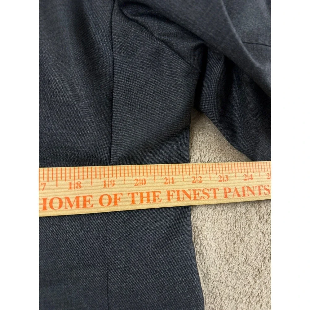 SuitSupply Vitale Barberis Canonico Blazer Men's Size 28 Slim Wool navy‎ blue